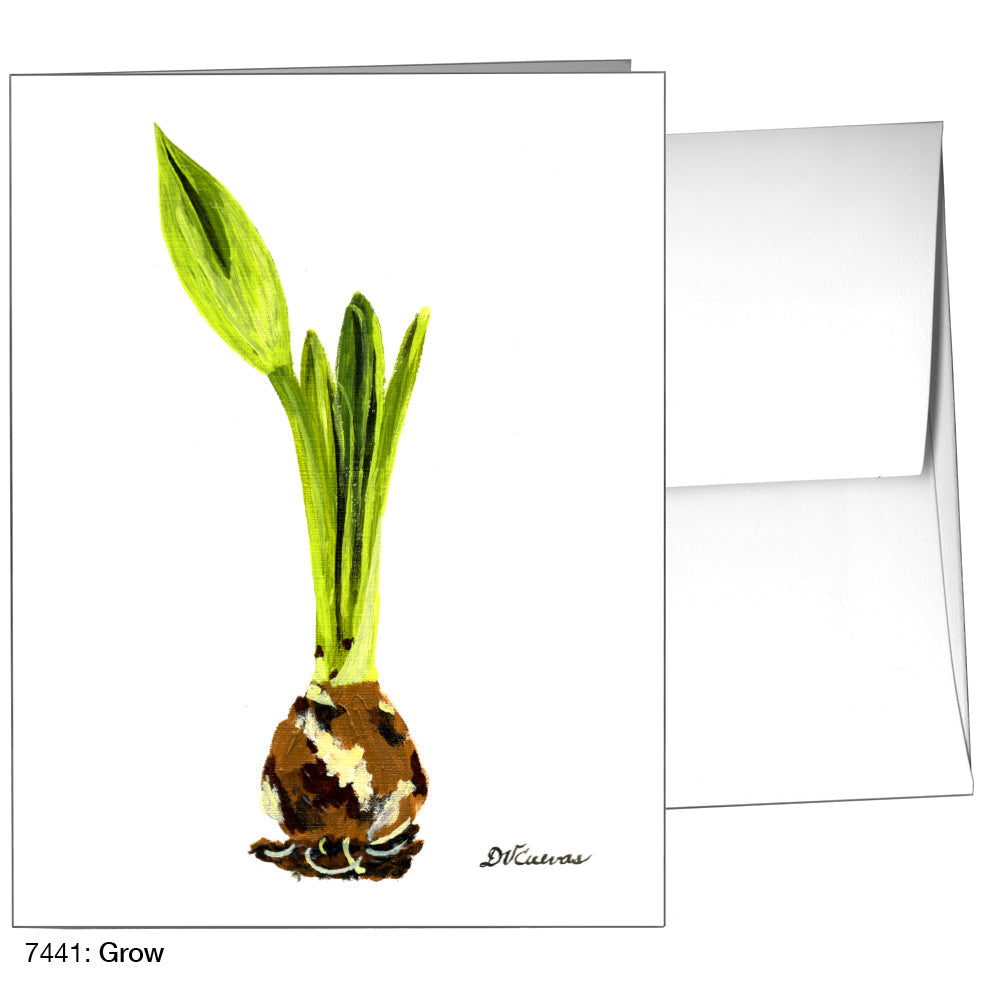 Grow, Greeting Card (7441), A2, printedcanvas.com