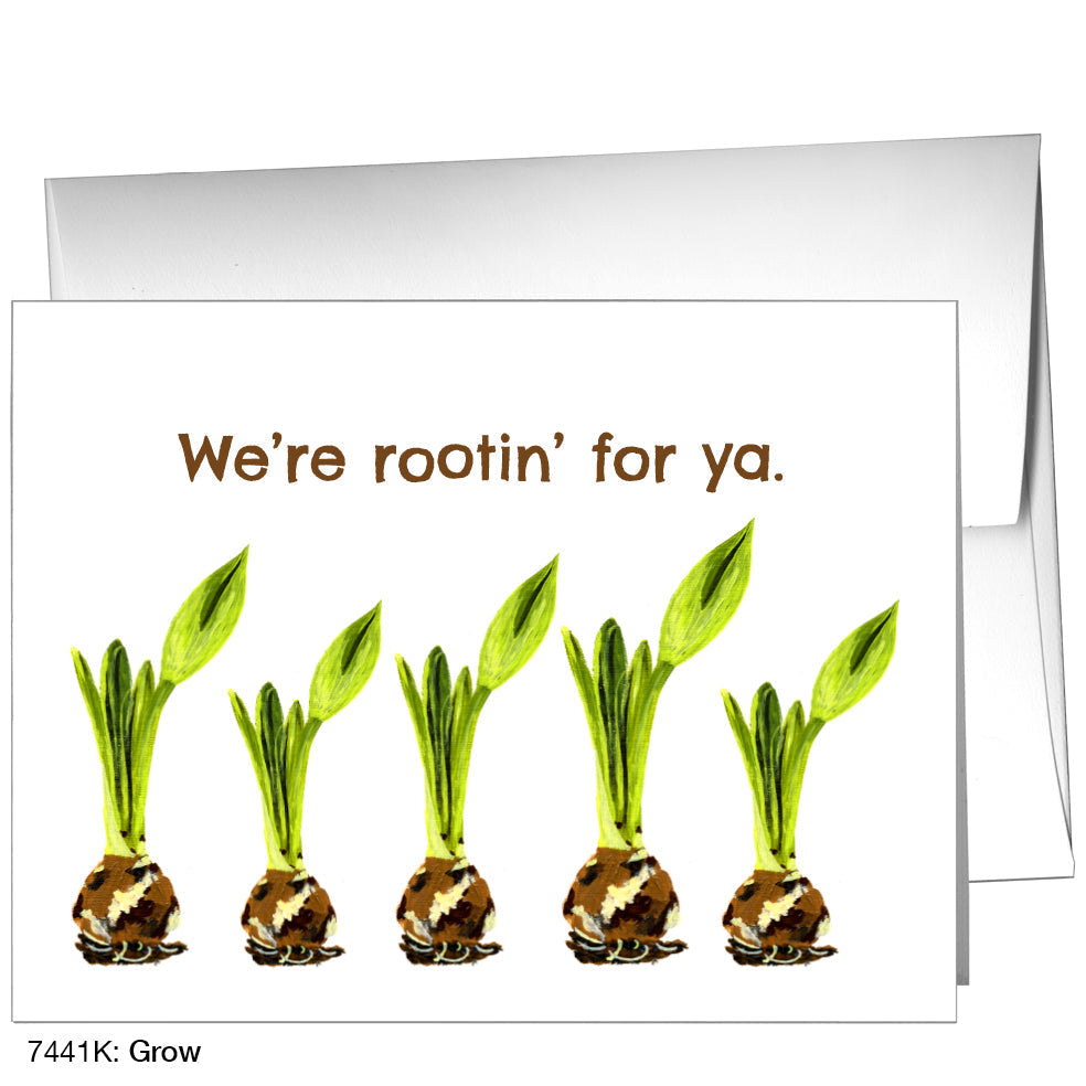 Grow, Greeting Card (7441K), A2, printedcanvas.com