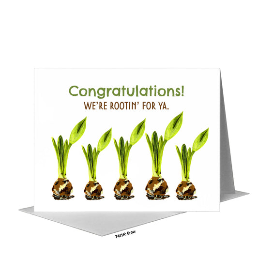 Grow, Greeting Card (#7441K)