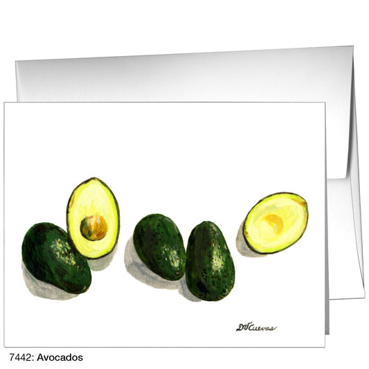 Avocados, Greeting Card (7442), A2, printedcanvas.com