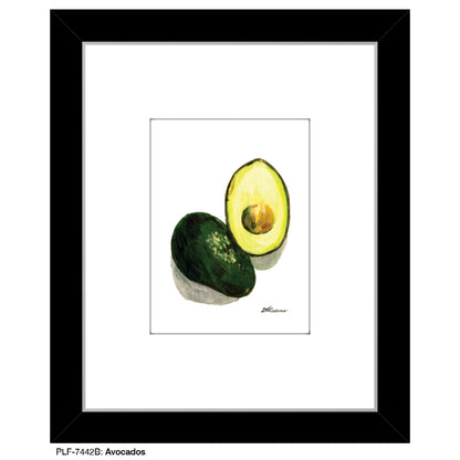 Avocados, Print (#7442B)