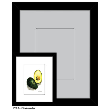 Avocados, Print (#7442B)