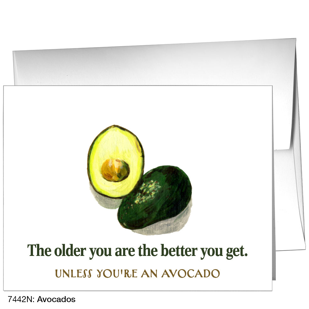 Avocados, Greeting Card (7442N)