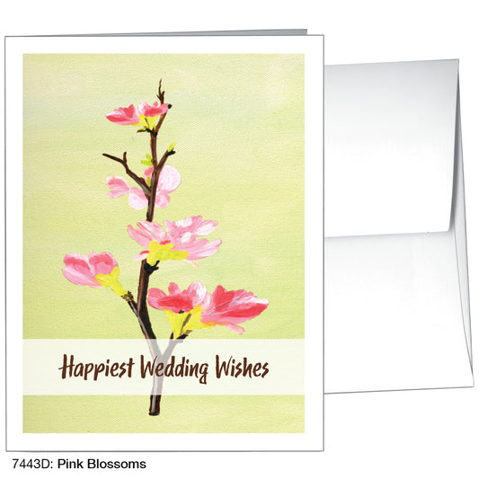 Pink Blossoms, Greeting Card (7443D)