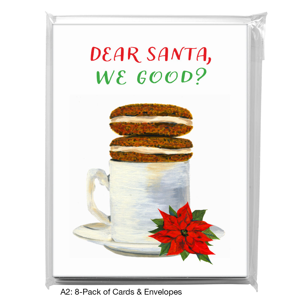 Cookies on Top, Greeting Card (7444B), A2 8-Pack, printedcanvas.com