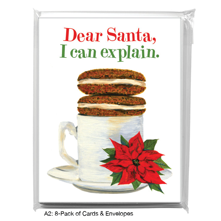 Cookies on Top, Greeting Card (7444B), 8-Pack, www.printedcanvas.com