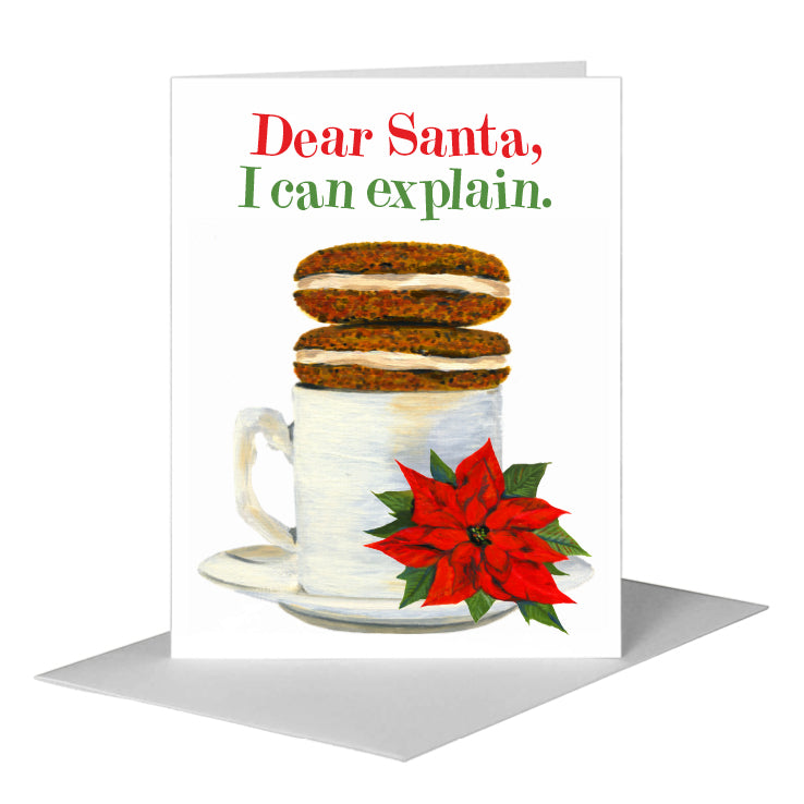 Cookies on Top, Greeting Card (#7444B), A2 Card Front, www.printedcanvas.com