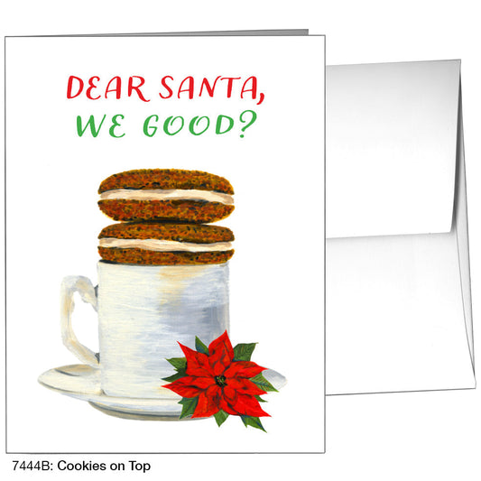 Cookies On Top, Greeting Card (7444B), A2, printedcanvas.com