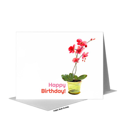 Moth Orchids, Greeting Card (#7448A)
