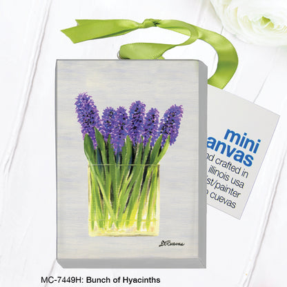 Bunch of Hyacinths, Mini Canvas (MC-7449H)