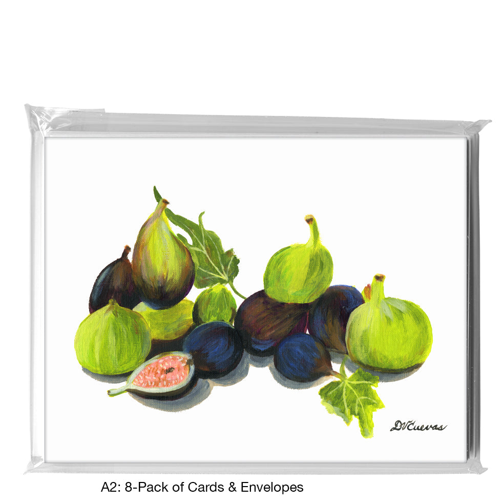 Figs, Greeting Card (7454), A2 8-Pack, printedcanvas.com