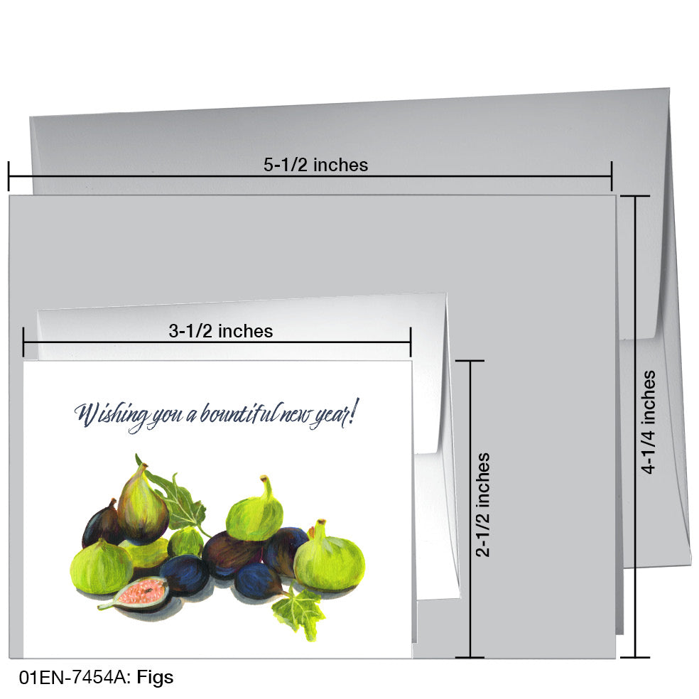 Figs, Greeting Card (7454A)