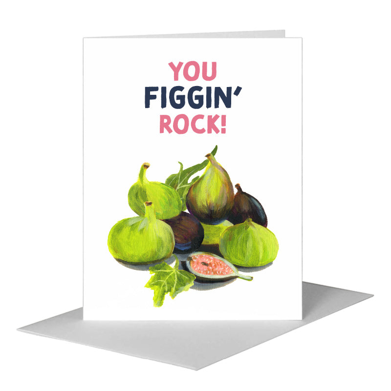 Figs, Greeting Card (#7454F) A2 Card Front, www.printedcanvas.com