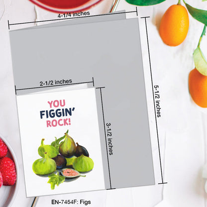 Figs, Greeting Card (7454F), Enclosure, www.printedcanvas.com