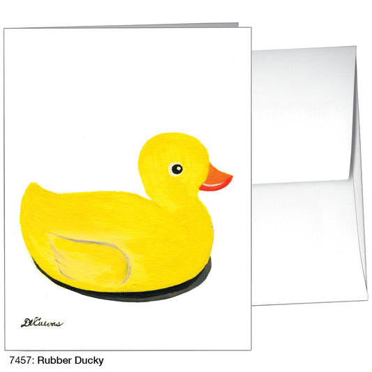 Rubber Ducky, Greeting Card (7457), A2, printedcanvas.com