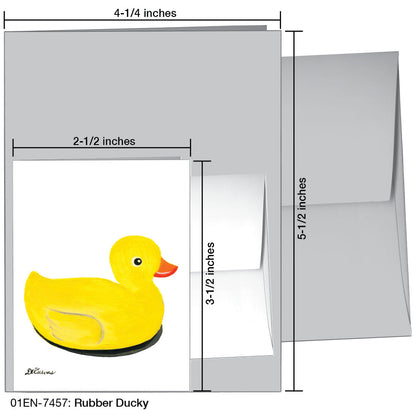 Rubber Ducky, Greeting Card (7457), Enclosure, printedcanvas.com
