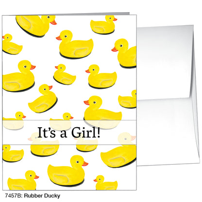 Rubber Ducky, Greeting Card (7457B)