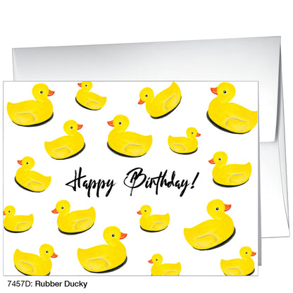 Rubber Ducky, Greeting Card (7457D)