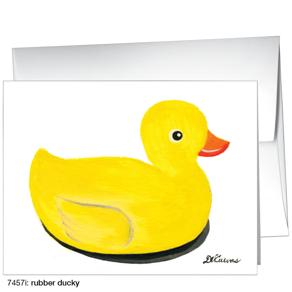 Rubber Ducky, Greeting Card (7457V), A2, printedcanvas.com