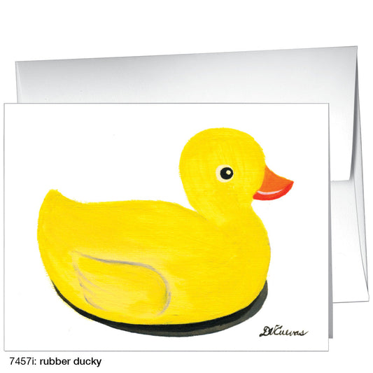 Rubber Ducky, Greeting Card (7457V), A2, printedcanvas.com