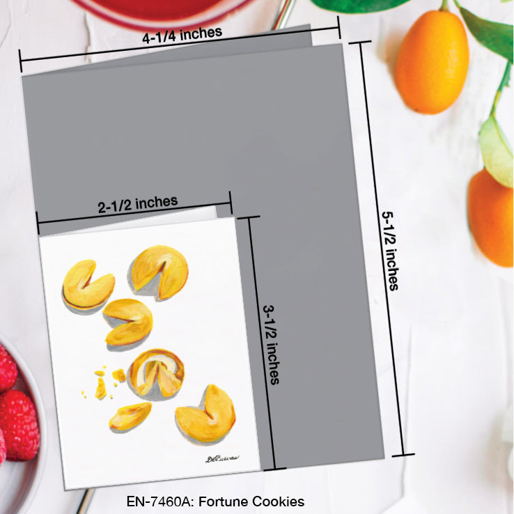Fortune Cookies, Greeting Card (7460A), Enclosure Card, www.printedcanvas.com