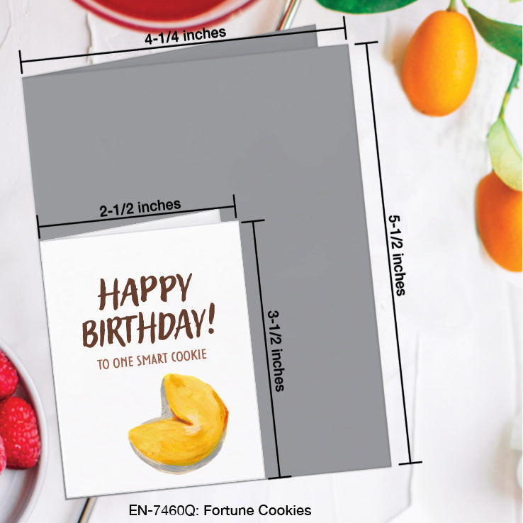 Fortune Cookies, Greeting Card (7460Q), Enclosure, www.printedcanvas.com