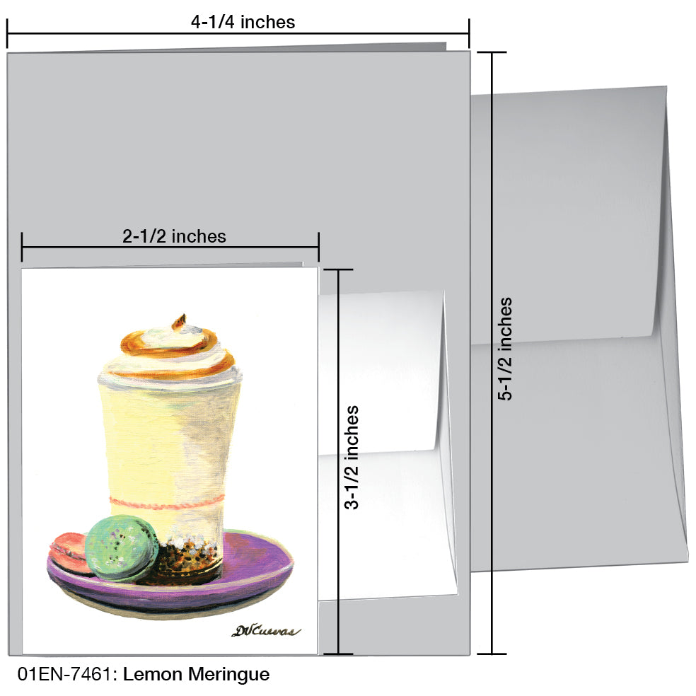 Lemon Meringue, Greeting Card (7461), Enclosure, printedcanvas.com