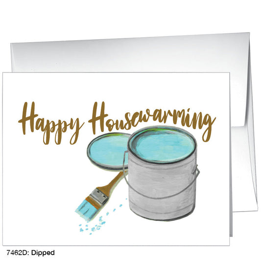 Dipped, Greeting Card (7462D), A2 Card Front, www.printedcanvas.com