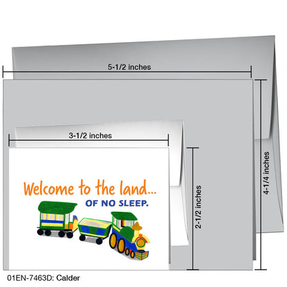Calder, Greeting Card (7463D), Enclosure, printedcanvas.com