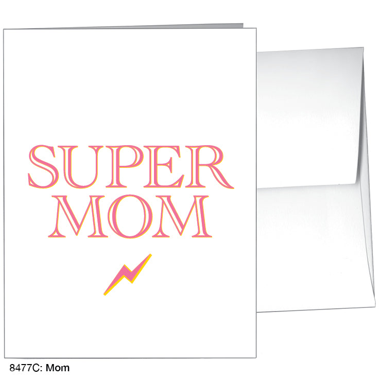 Mom, Greeting Card (#8477C), A2 Card Front, www.printedcanvas.com