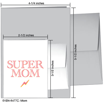 Mom, Greeting Card (#8477C)