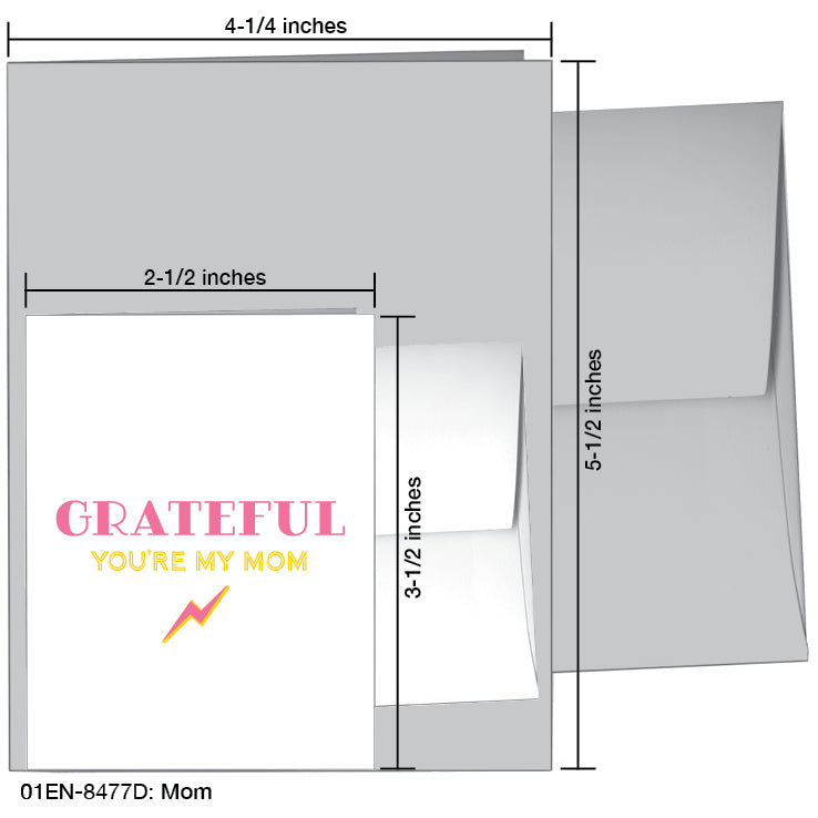 Mom, Greeting Card (#8477D)