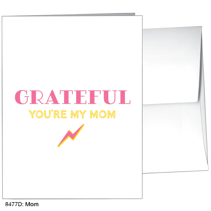 Mom, Greeting Card (#8477D), A2 Card Front, www.printedcanvas.com