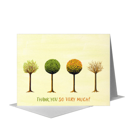 Seasons (#08), Greeting Card (#7478D) A2 Card Front, www.printedcanvas.com