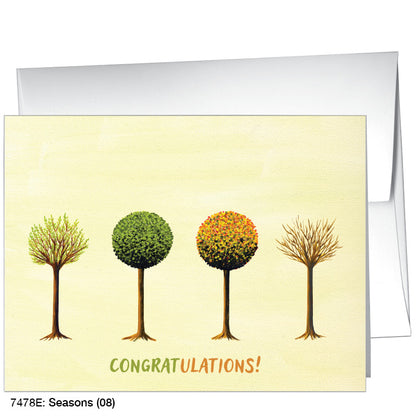 Seasons (08), Greeting Card (7478E)