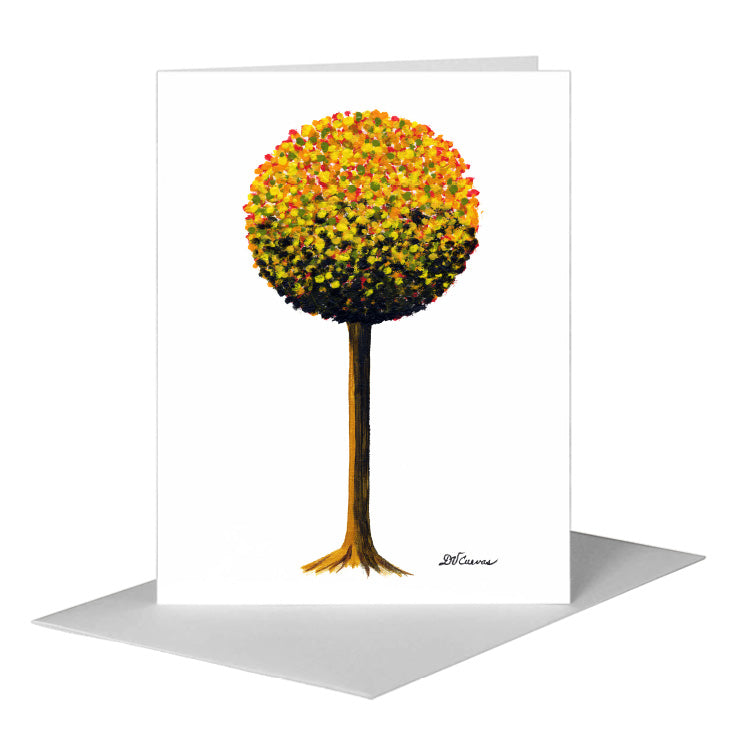 Seasons (#08), Greeting Card (#7481A) A2 Card Front, www.printedcanvas.com