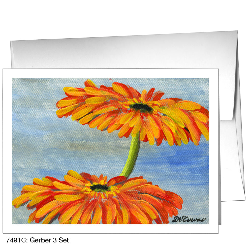 Gerber 3 Set, Greeting Card (7491C), A2, printedcanvas.com