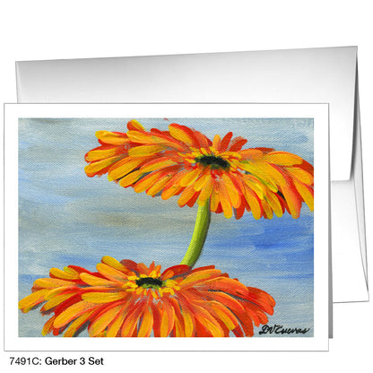 Gerber 3 Set, Greeting Card (7491C), A2, printedcanvas.com