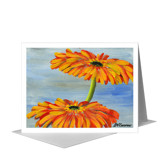 Gerber 3 Set, Greeting Card (#7491C) A2 Card Front, www.printedcanvas.com