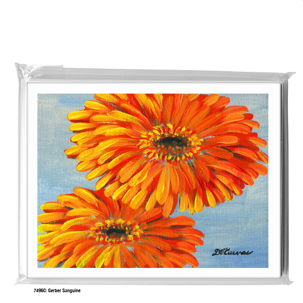 Gerber Sanguine, Greeting Card (#7496C)