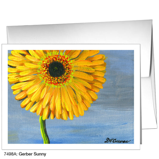 Gerber Sunny, Greeting Card (7498A), A2 Card Front, www.printedcanvas.com