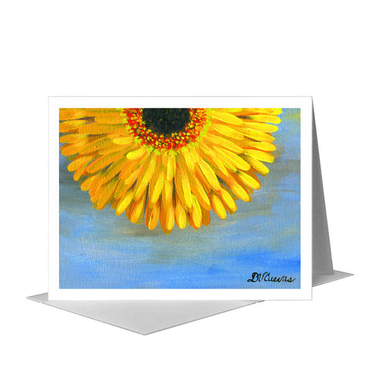 Gerber Sunny, Greeting Card (#7498B) A2 Card Front, www.printedcanvas.com