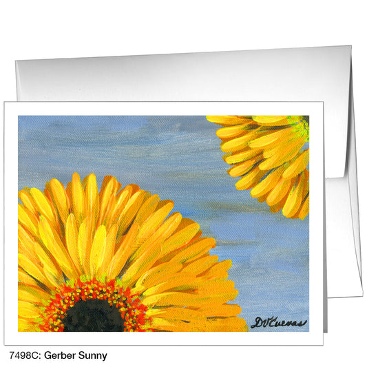 Gerber Sunny, Greeting Card (7498C), A2 Card Front, www.printedcanvas.com