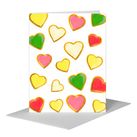 Hearts Collection, Greeting Card (#7502B) A2 Card Front, www.printedcanvas.com