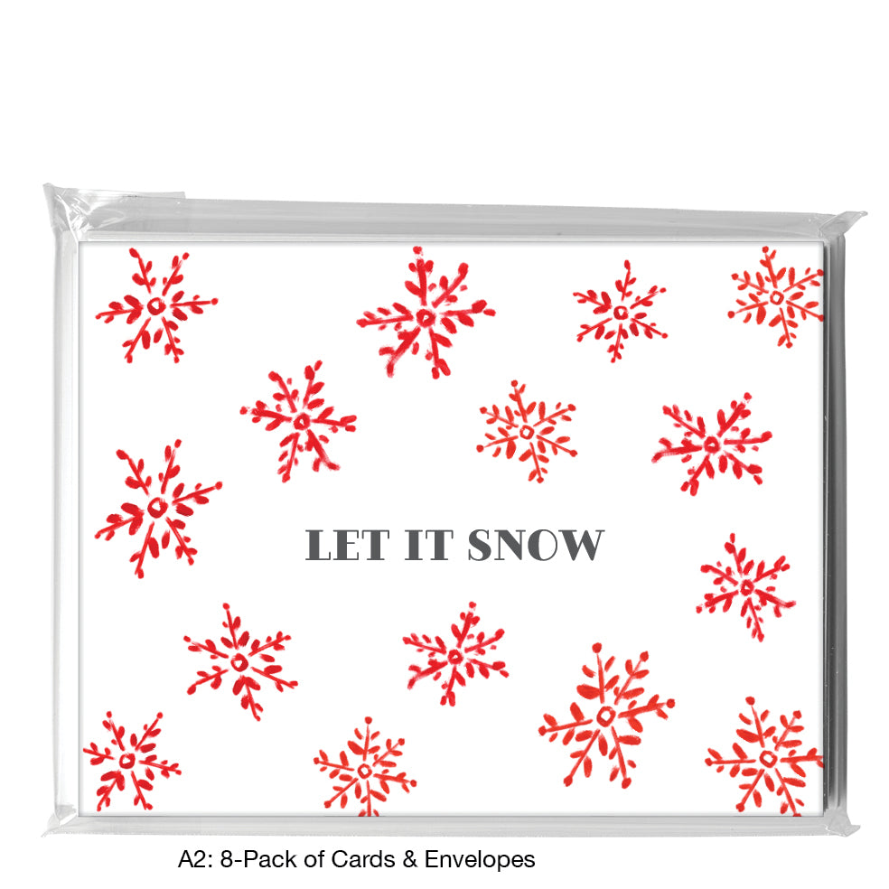 Snowflake Trio, Greeting Card (7505G)