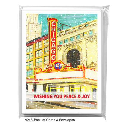 Chicago Theater, Greeting Card (7507A)