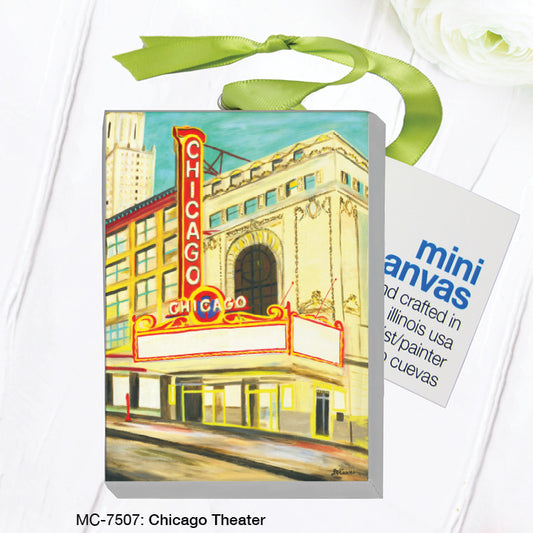 Chicago Theater, Mini Canvas (MC-7507), Front, printedcanvas.com