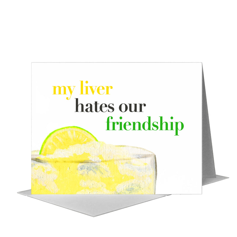 Margarita, Greeting Card (#7513E), A2 Card Front, www.printedcanvas.com