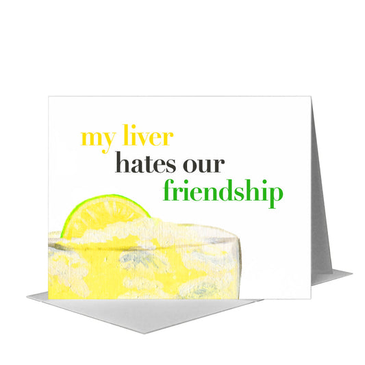 Margarita, Greeting Card (#7513E) A2 Card Front, www.printedcanvas.com