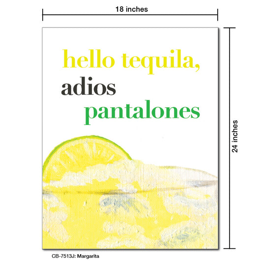 Margarita, Card Board (7513J), 18'x24 PosterBoard at www.printedcanvas.com